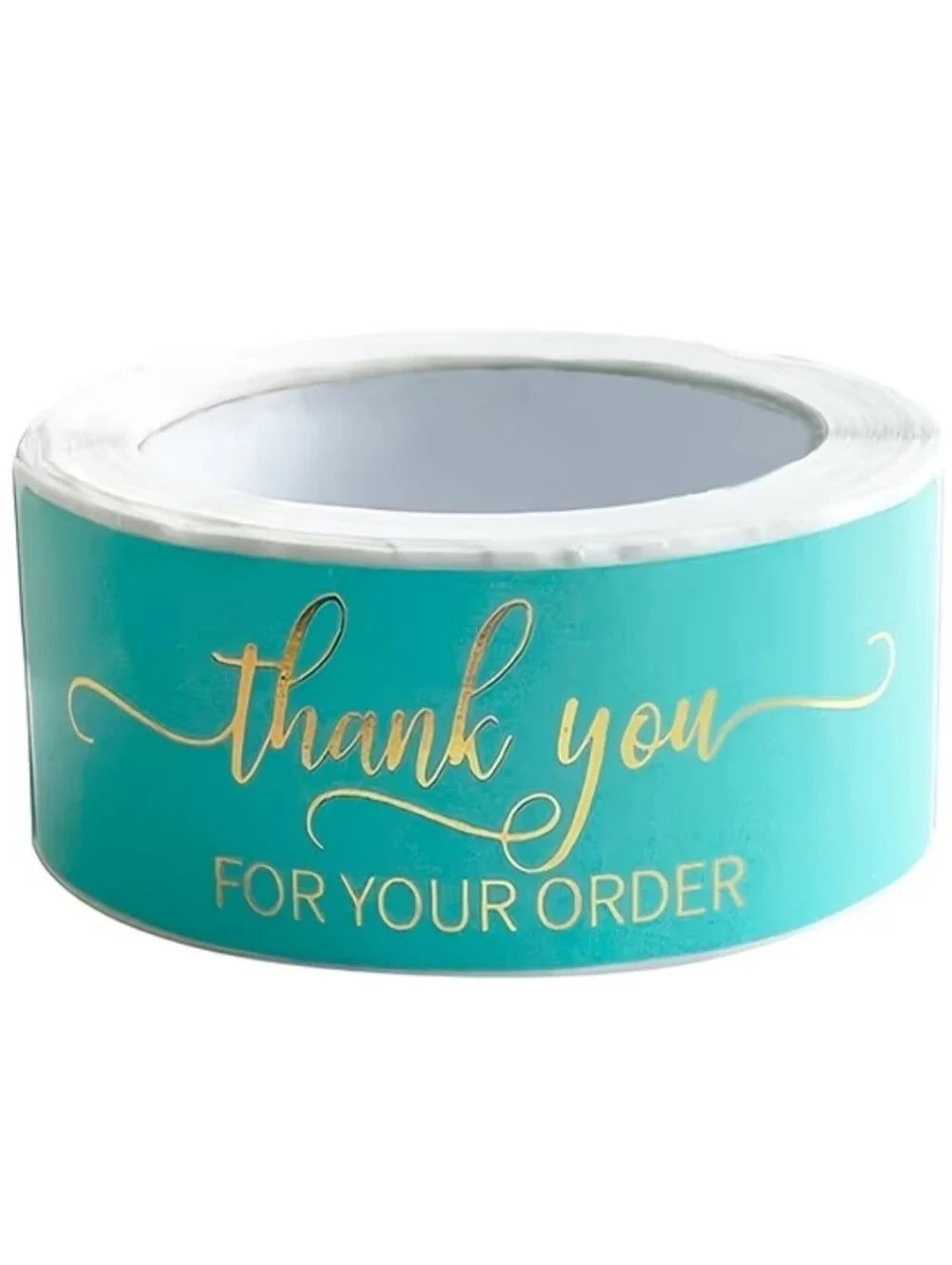 Thank You For Your Order Stickers Roll. 125. 3x1